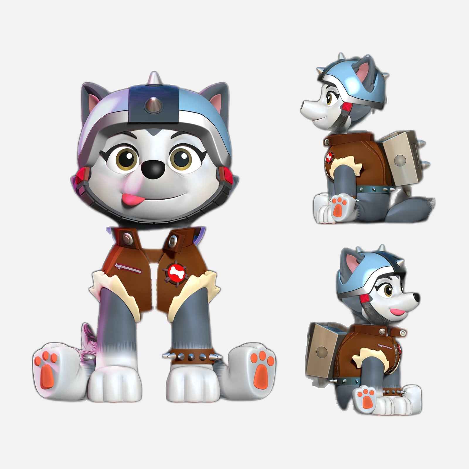 Paw Patrol, statuina di Rocky da assemblare